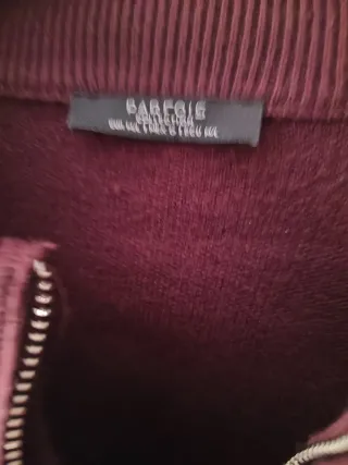 Cárdigan burdeos Parfois con Cremallera