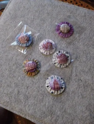 Imanes para nevera con edificios distintas ciudade