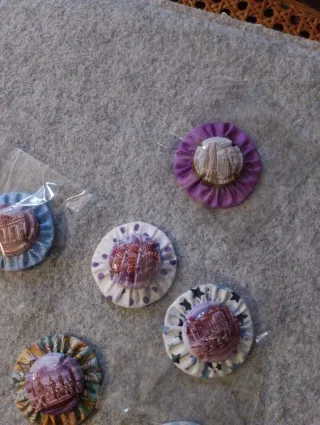 Imanes para nevera con edificios distintas ciudade