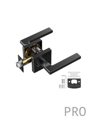 Manija de Puerta Interior en Negro VEVOR