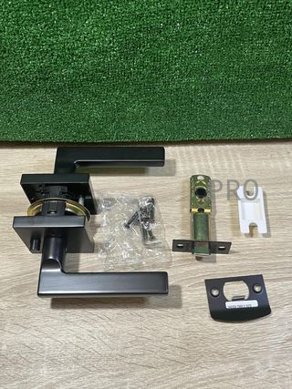 Manija de Puerta Interior en Negro VEVOR