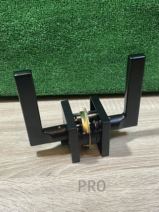 Manija de Puerta Interior en Negro VEVOR