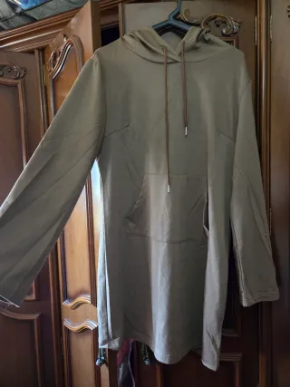 Vestido Sudadera Marrón