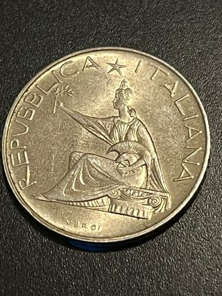 5 Lire 500 Argento 1961