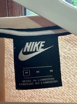 Sudadera Nike Air Crop Rosa