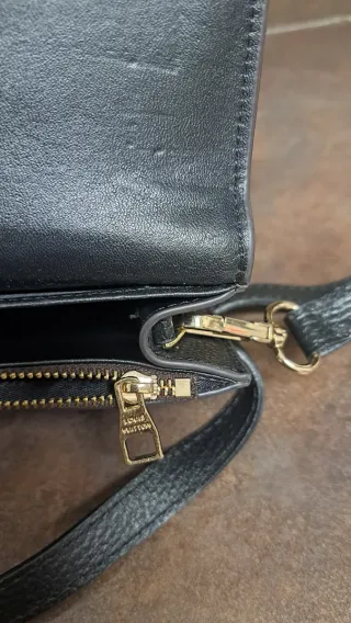 Bolso Louis Vuitton Vivian Piel Marrón y Negro