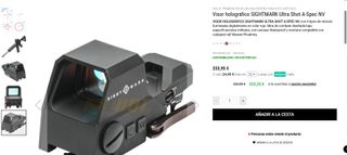 Visor SIGHTMARK Ultra Shot A-Spec NV