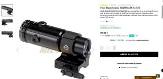 Visor SIGHTMARK Ultra Shot A-Spec NV