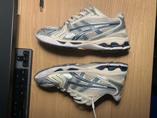 Asics Kayano 14 Beige/Plata