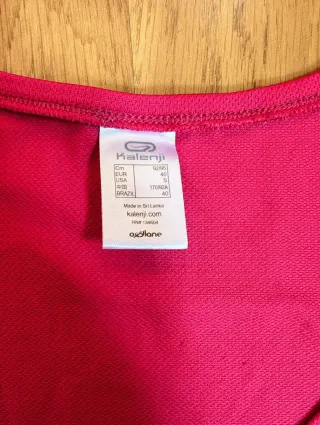 Camiseta deportiva rosa Kalenji