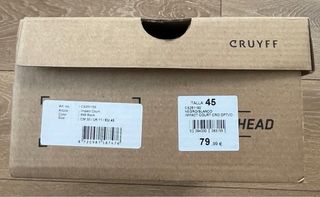 Zapatillas nuevas CRUYFF Impact Court negro. T45