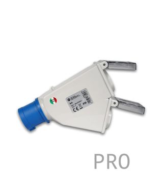 Adaptador Industrial Cetac-schuko WOLFPACK LINEA PROFESIONAL