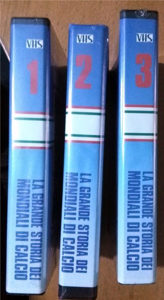 La Grande Storia dei Mondiali di Calcio - 3 VHS