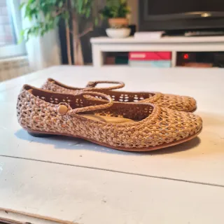 Bailarinas Lottusse Piel Trenzada Talla 38