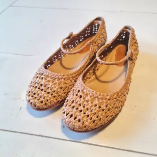 Bailarinas Lottusse Piel Trenzada Talla 38