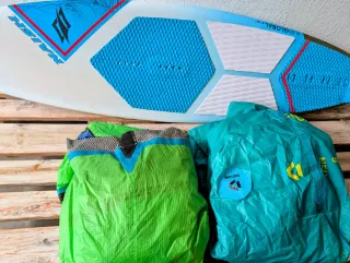 Equipo Kitesurf Naish y Duotone