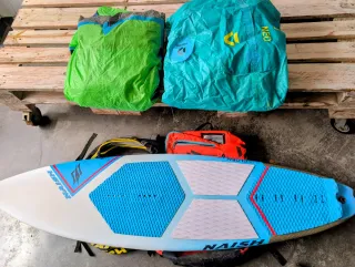 Equipo Kitesurf Naish y Duotone