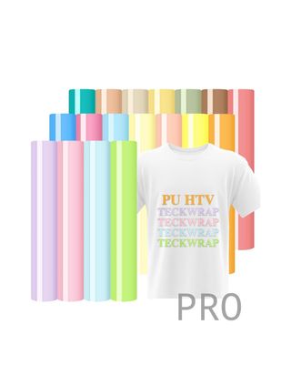 Hojas de vinilo de transferencia de calor TECKWRAP