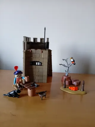 Cárcel Pirata Playmobil con figuras
