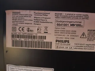 Televisión Philips 32 Negra