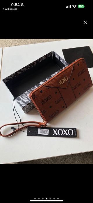 Cartera XOXO Marrón