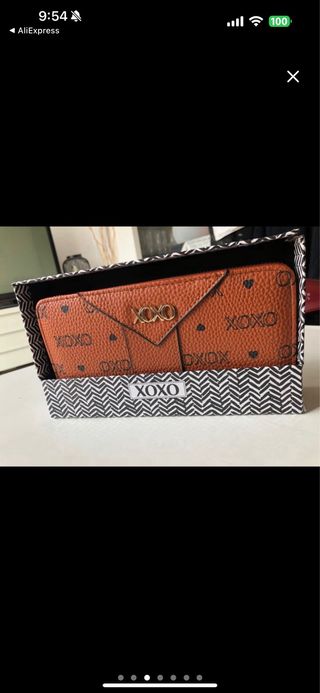 Cartera XOXO Marrón