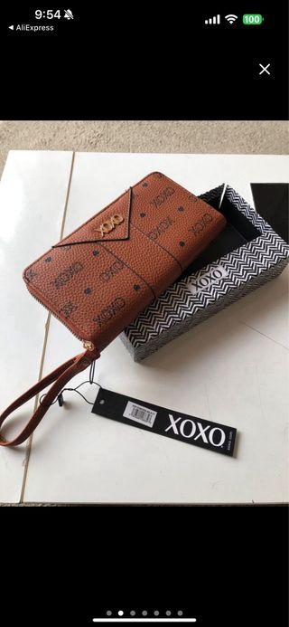 Cartera XOXO Marrón