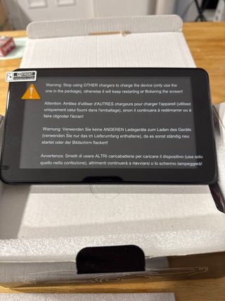 Pantalla Táctil 7 con Cámara Trasera