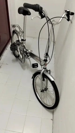 Bicicleta Monty Plegable 7005 Aluminio