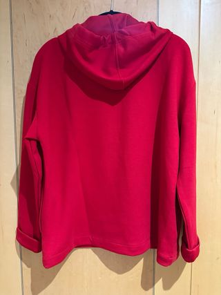 Sudadera Stradivarius Roja Talla M
