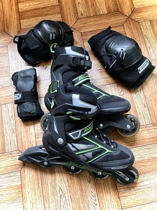 Patines Rollerblade Talla 42 + Protecciones