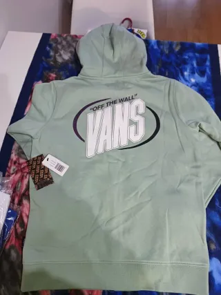 Sudadera Vans Verde Talla S