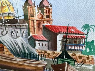 Acquerello 40x50 Cartagena