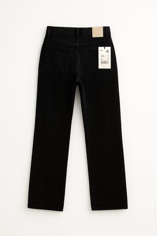 Vaqueros Slim Negros Zara