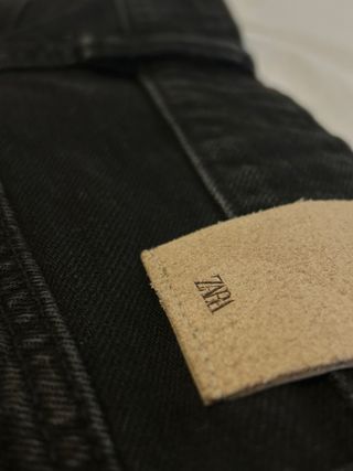 Vaqueros Slim Negros Zara