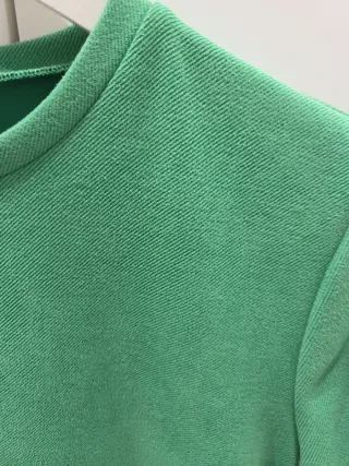 Vestido Zara Verde Talla S