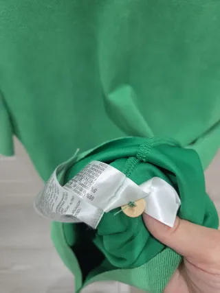 Vestido Zara Verde Talla S