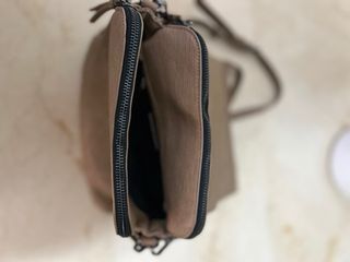 Bolso y monedero Desigual beige