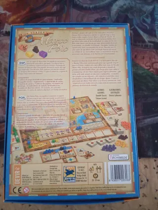 Los Viajes de Marco Polo Juego de Mesa