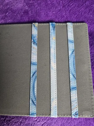 Custodia Kindle Oasis Blu e Oro