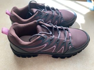 Zapatillas montaña mujer morado/rosa