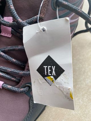 Zapatillas montaña mujer morado/rosa