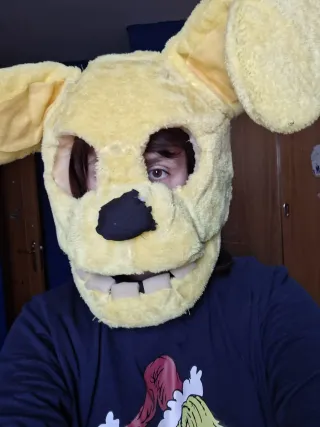 Cabeza de disfraz Bonnie