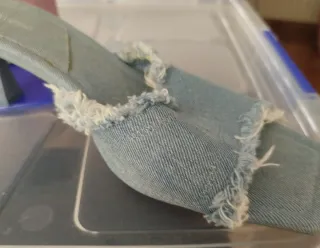 Sandalias tejana Stradivarius azules