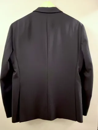 Giacca uomo nera taglia 52 vestibilità asciutta