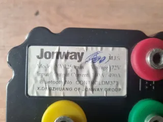 Controlador Jorway 72V 450A