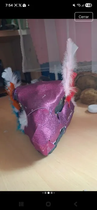 Máscara de dinosaurio Mattel