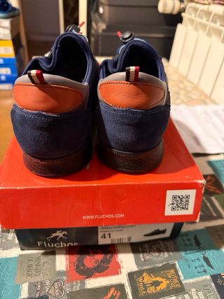 Zapatos Fluchos Hombre Talla 41 Negro