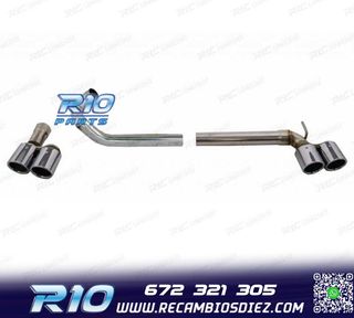 KIT ESCAPE BMW F30 F31 LOOK M3 COLAS DOBLES AMBOS LADOS