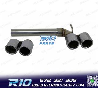 KIT ESCAPE BMW F30 F31 LOOK M3 COLAS DOBLES AMBOS LADOS